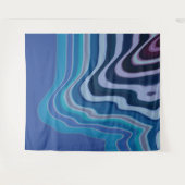 Blue Wave Wandkleed (Voorkant (horizontaal))