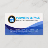 Blue Wave Waters sanitair Visitekaartje (Voorkant)