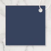 Blue Wave Wedding ID836 Bedankjes Labels (Achterkant)