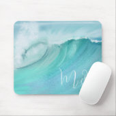 Blue Wave Zee Scène Vakantie Vibe Muismat (Met muis)