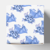 Blue Wedding Bells Bedankdoosjes (Bovenkant)