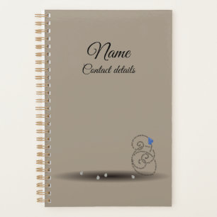 Blue wentletrap beige côtier 60 pages personnalisé