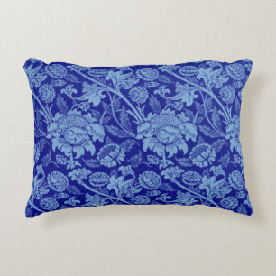 Blue Wey van William Morris Accent Kussen