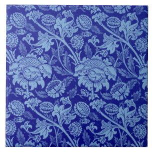 Blue Wey van William Morris Tegeltje