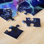 Blue Whale Puzzle - Peinture (Côté)