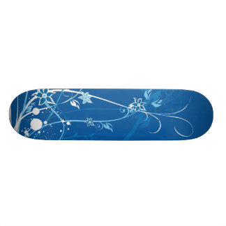 Blue Whimsy Skateboard