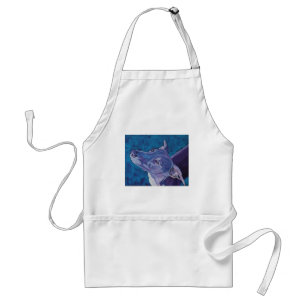 Blue Whippet Standaard Schort