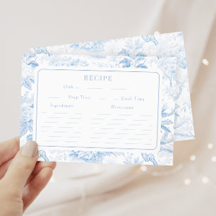 Blue White Chinoiserie Vrijgezellenfeest Recept Ka Kaart