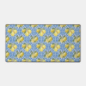 Blue White Lemon Tile Mediterranean Pattern (Recto)