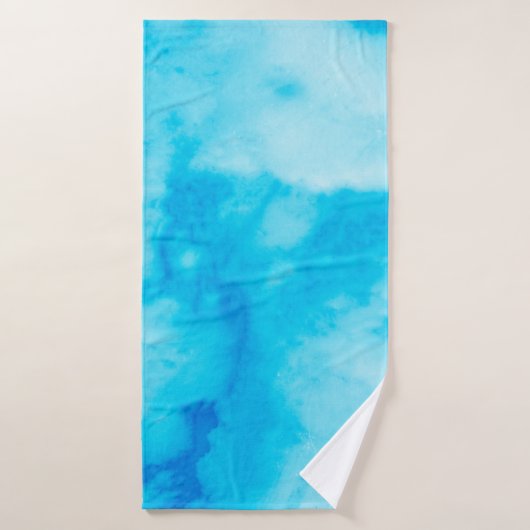 Blue White marble texture with natural patternabst (Serviette de bain)