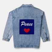 Blue & White Plus Heart Peace (Verso)
