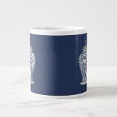 Blue & White Porcelain Vase by Vision Studio Jumbo Beker (Voorkant)