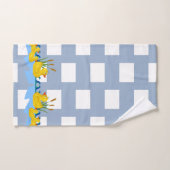 Blue & White Square Bathroom Towel Sets Ducks Bad Handdoek (Handdoek)