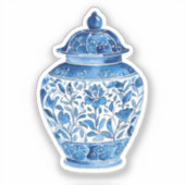 Blue white stickers (Voorkant)