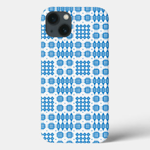 Blue White Welsh Tapestry iPhone 6 Xtreme Hoesje