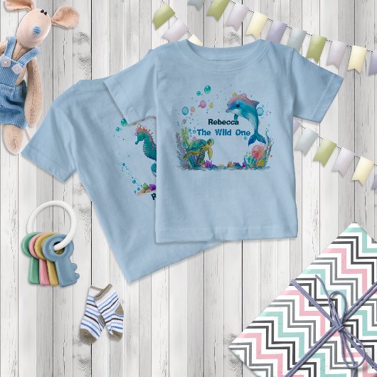 Blue Wild One, Oceanic Adventure party T-shirt