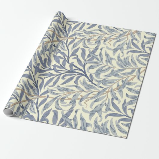 Blue Willow Bough (door William Morris) Cadeaupapier (Uitgerold)