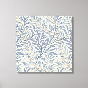 Blue Willow Bough (door William Morris) Canvas Afdruk