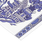 Blue Willow China Design Korte Tafelloper (Hoek)