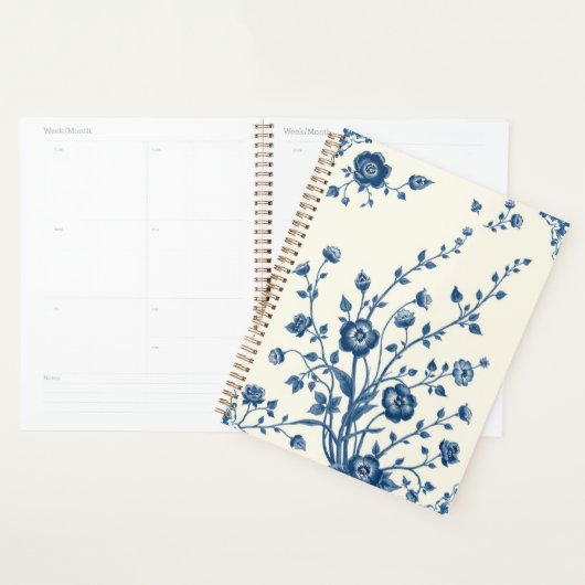  Blue Willow China Print Planner (Display)