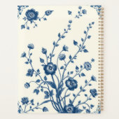  Blue Willow China Print Planner (Achterkant)