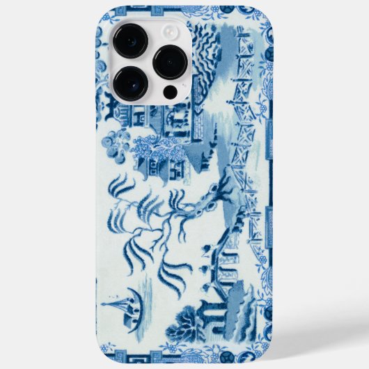 Blue Willow iPhone Case (Achterkant)