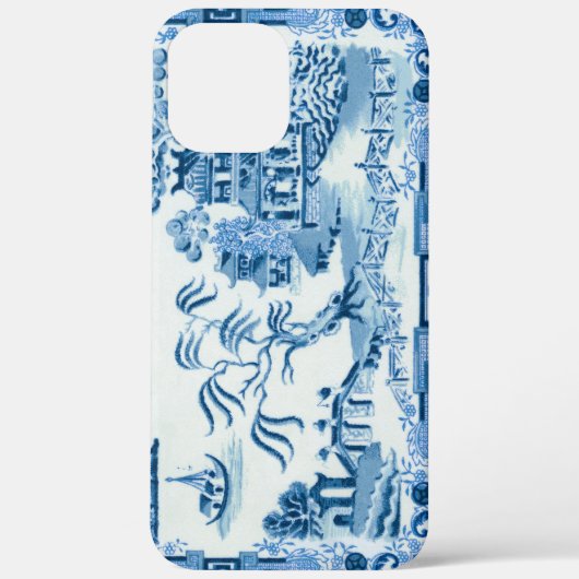 Blue Willow iPhone Case (Achterkant)
