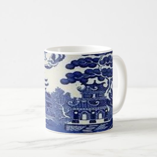 blue willow mug (Devant droit)