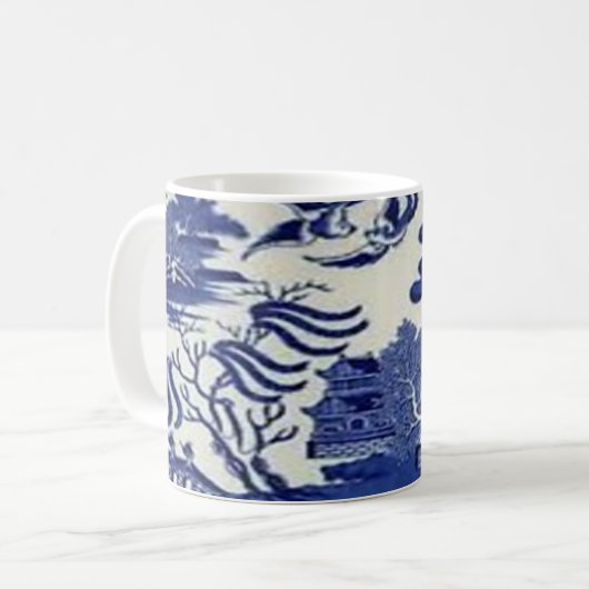blue willow mug (Devant gauche)