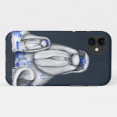 Blue Willow Shih Tzus iPhone 5 Hoesje (Achterkant (horizontaal))