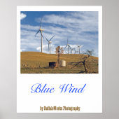 Blue Wind Poster (Devant)