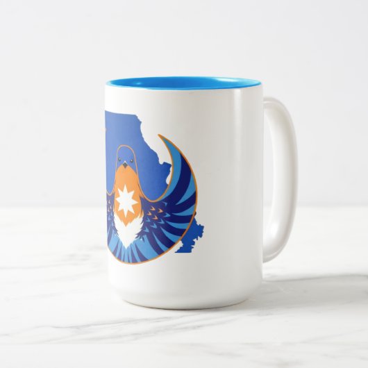 Blue Wing Alliance Coffee Mug  (Devant droit)