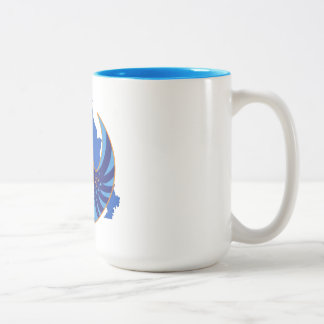 Blue Wing Alliance koffiemok Tweekleurige Koffiemok