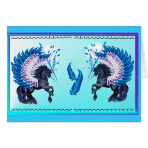 Blue Winged Pegasus