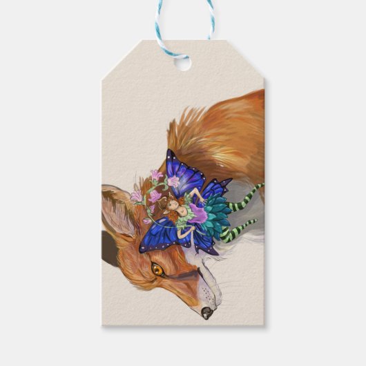 Blue Winged Pixie Cadeaulabel (Voorkant)