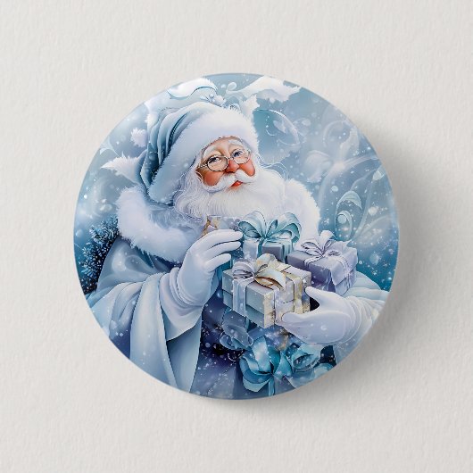 Blue Winter Button (Voorkant)