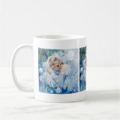 Blue Winter Coffee Mok (Links)