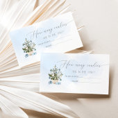 Blue Winter deviner combien de canettes carte