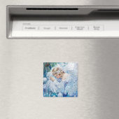 Blue Winter Magnet Magneet (Insitu (Vaatwasser))