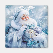 Blue Winter Magnet Magneet (Voorkant)