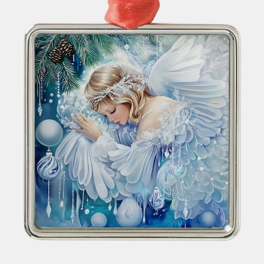 Blue Winter Ornament (Voorkant)