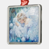 Blue Winter Ornament (Links)