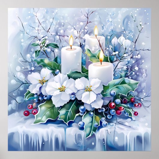 Blue Winter Poster (Voorkant)