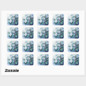 Blue Winter Stickers (Vel)