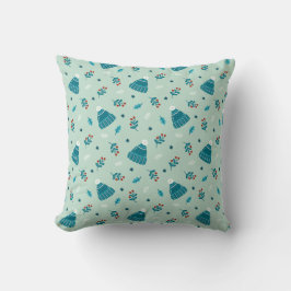 Blue Winter Wonderland Accessoires Pillow Kussen