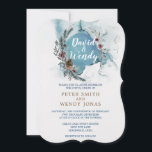 Blue Winter Wonderland Wedding Invitations<br><div class="desc">Blue Winter Wonderland Wedding Invitations</div>