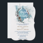 Blue Winter Wonderland Wedding Invitations<br><div class="desc">Blue Winter Wonderland Wedding Invitations</div>
