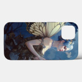 Blue Woodland Fairy Fantasy Art Case-Mate iPhone Case (Achterkant (horizontaal))