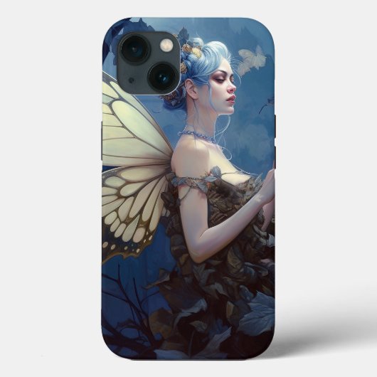 Blue Woodland Fairy Fantasy Art Case-Mate iPhone Case (Achterkant)