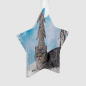 Blue XMAS 2018 Ornament (voorkant)